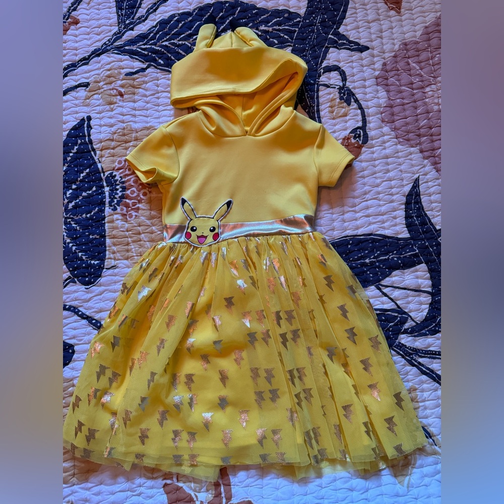 Pokemon pikachu costume dress XS 4/5